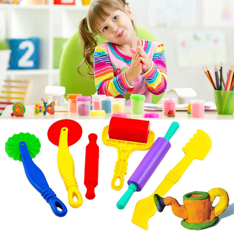 Spielen Teig Modell Werkzeug Spielzeug Spaß pädagogische Kinder handgemachte DIY Spielzeug für Eltern-Kind interaktives Spiel