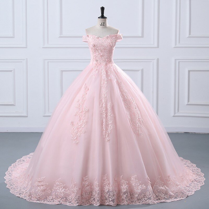 Ashley Gloria 2024 Summer New Sweet Quinceanera Dresses Elegant Off The Shoulder Real Photo Ball Gown Classic Party Dress