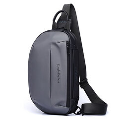 Bange-Bolso de hombro multifunción para hombre, bolsa de pecho de gran capacidad, informal, impermeable, de mensajero, USB, mochila de viaje