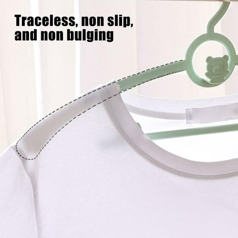 1PC Plastic Children Clothes Hanger Household Stretchable Clothes Support Baby Anti Slip Clothes Support Extendable Drying Rack