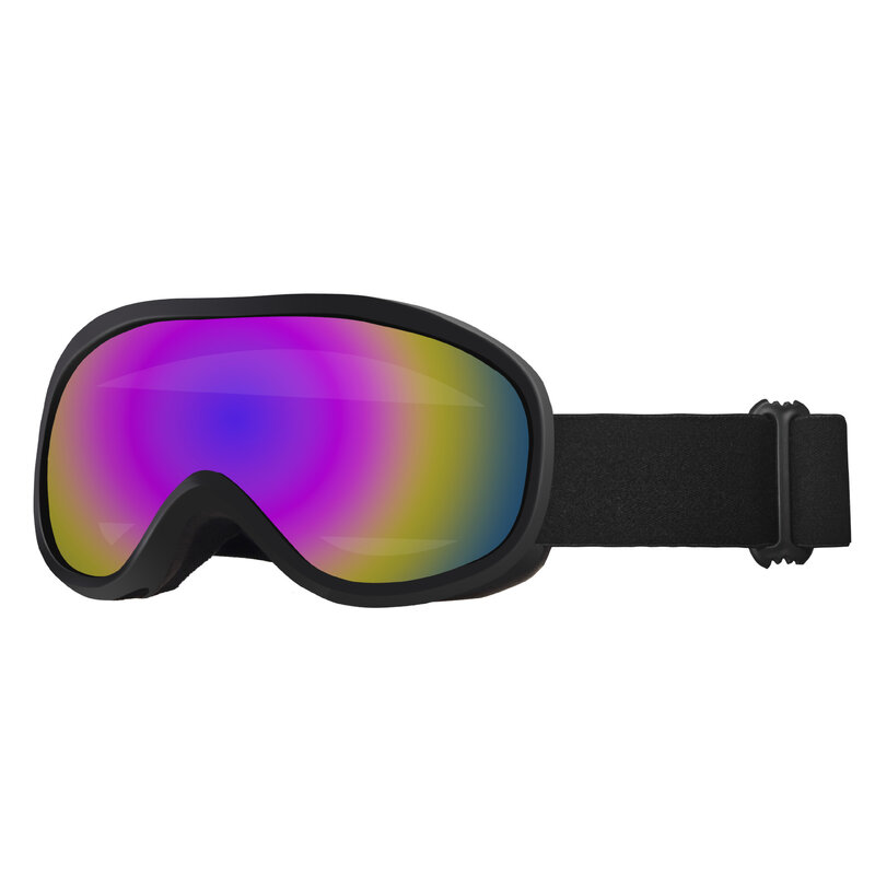 Óculos de esqui esféricos à prova de vento para homens e mulheres, óculos de camada dupla, anti-nevoeiro, óculos para caminhadas e miopia, inverno, 2022