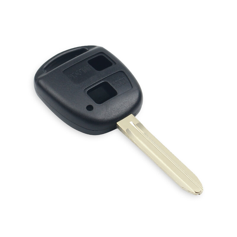KEYYOU 2/3Button Car Key Case Shell for Toyota Camry Rav4 Corolla Prado Yaris Tarago Cruiser Land For Lexus RX300 ES300 LS400 GX