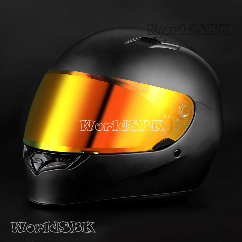 오토바이 풀 페이스 헬멧 바이저 렌즈, 도금 렌즈, 벨 퀄리티 DLX MIPS RS-1 RS-2