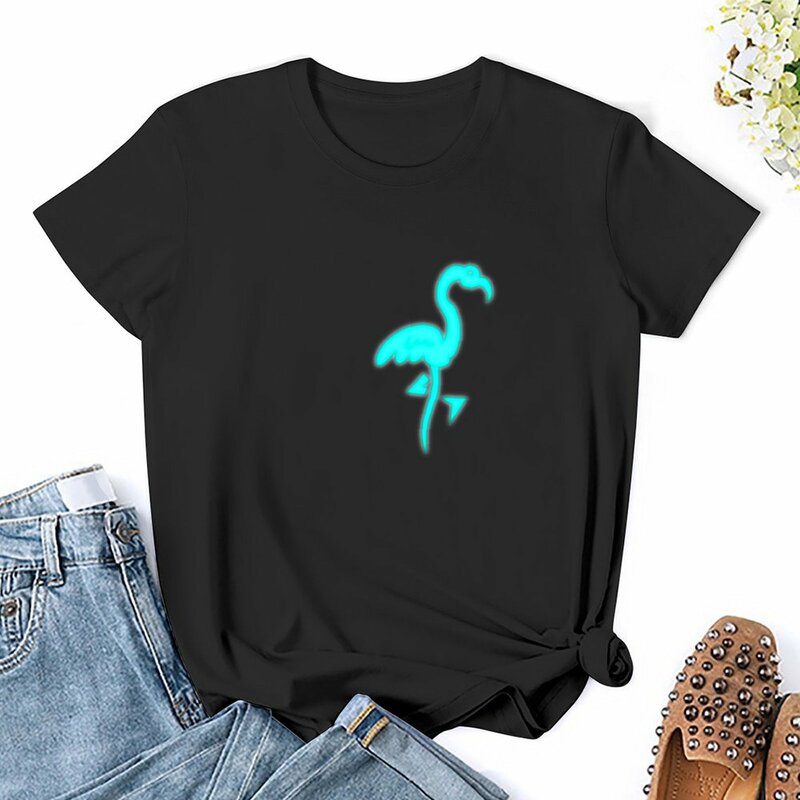 Flamingo Lamp T-Shirt hippie clothes cute clothes female luxury designer clothing Women