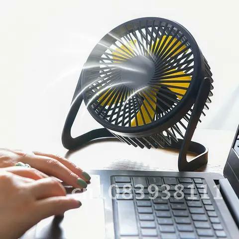Portatile Mini USB Desk Fan Cooler Cooling Office Desktop Mute Silent Fans universale per auto Notebook Computer ventole per studenti
