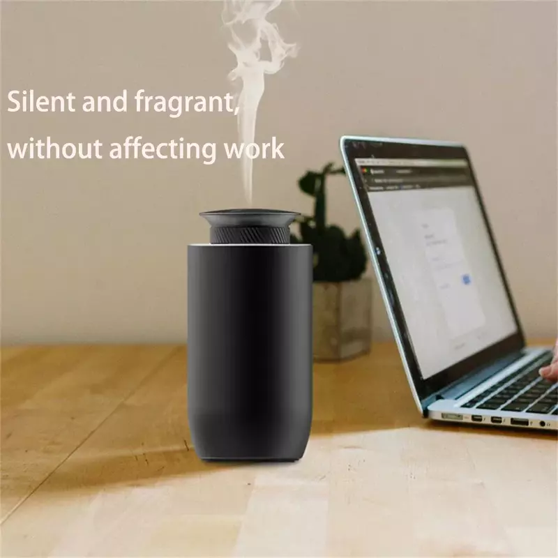 Waterless Diffuser Aroma USB Aluminum Scent Nebulizer Car Diffuser Aromatherapy Essential Oils Diffuser Without Water for Home
