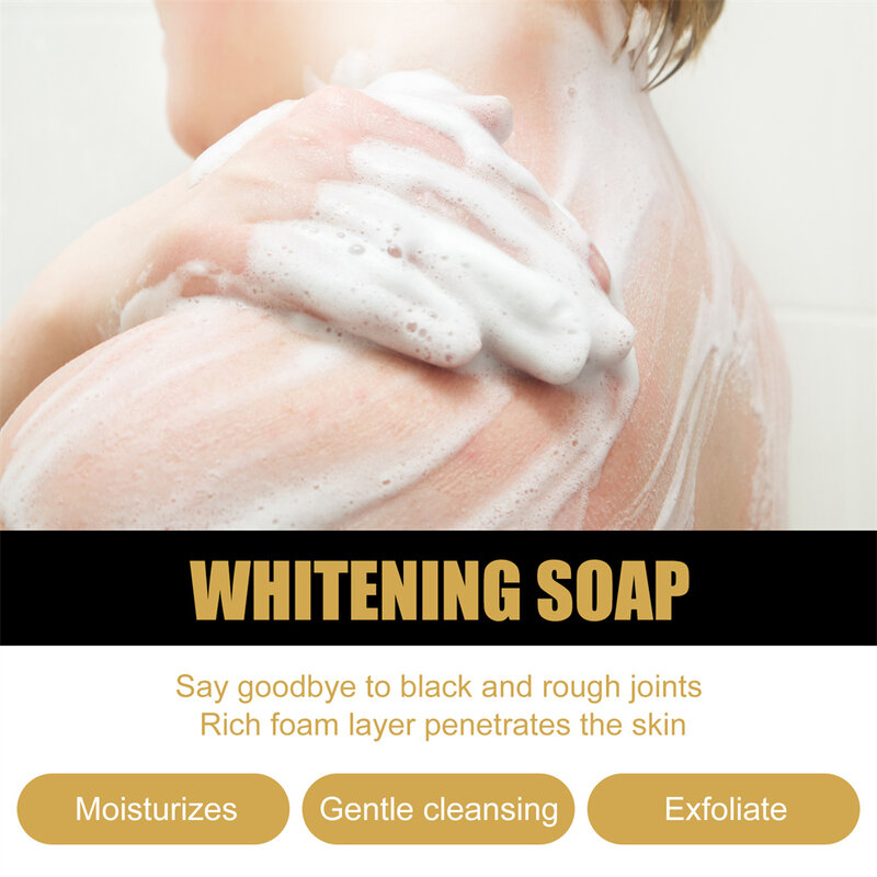 Jabón de limpieza para el cuidado de la piel, productos de limpieza Con Base, hidratante, 80g
