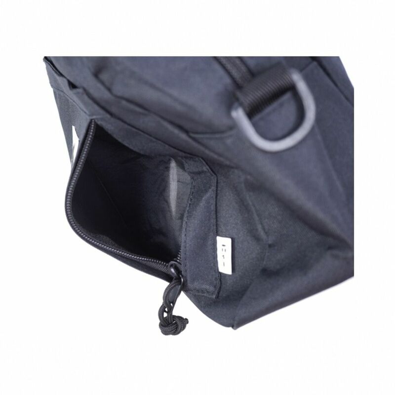 Nylonowa torba kurierska nowa torba telefon wodoodporny w czarnym kolorze na co dzień torba Crossbody
