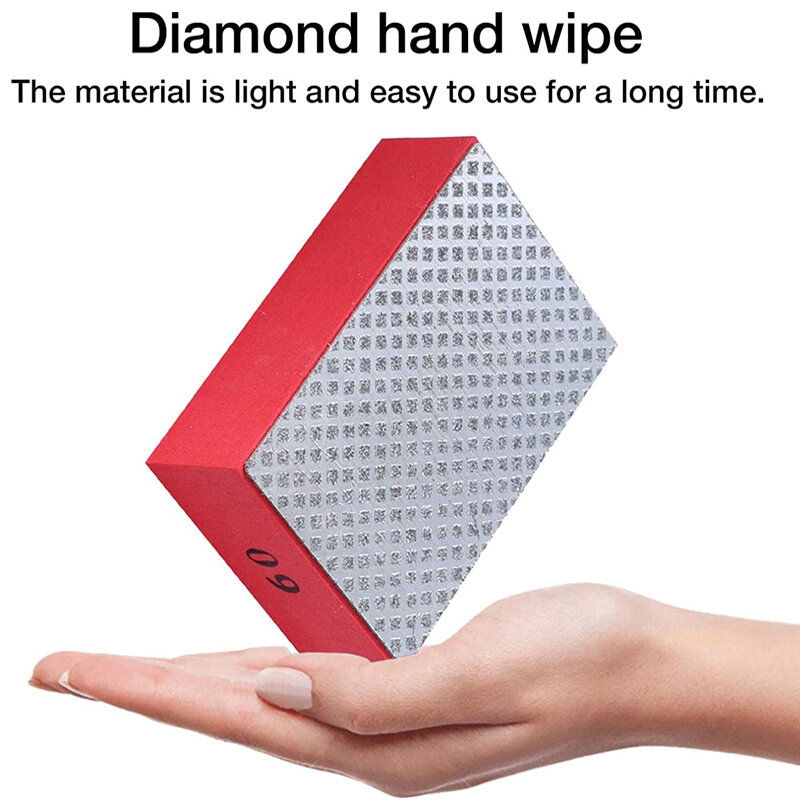 Corte Colapso Vidro Telha Pedra Porcelana Trimming Tool Deburring Polishing Wipe Board Diamante Mão Wipe Ferramenta Manual