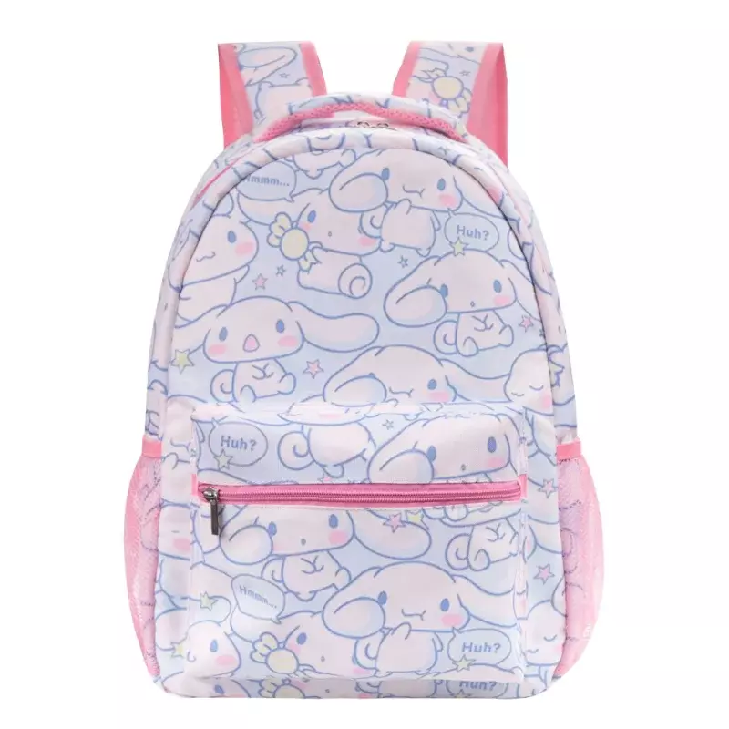 Sanrio-mochila escolar Clow M Melody Jade para estudiantes, morral informal ligero de gran capacidad con bonito dibujo animado, perro colgante, novedad