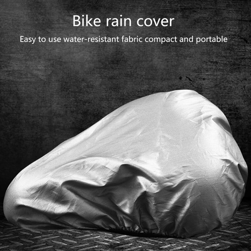 Sarung sadel sepeda anti hujan, penutup kursi sepeda tahan angin dan debu UV untuk sepeda kota dan pantai