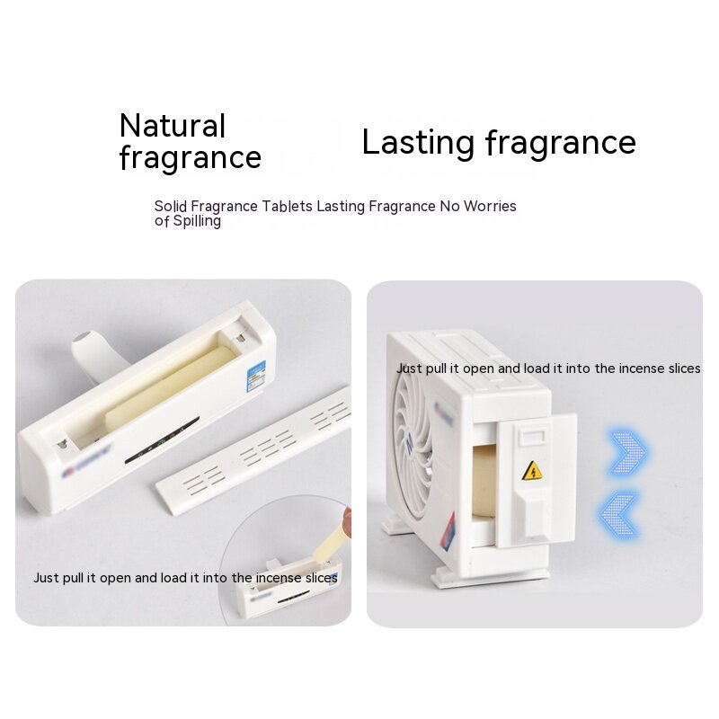 Mesin aromaterapi dekorasi AC mini, dekorasi parfum dekoratif aroma tahan lama