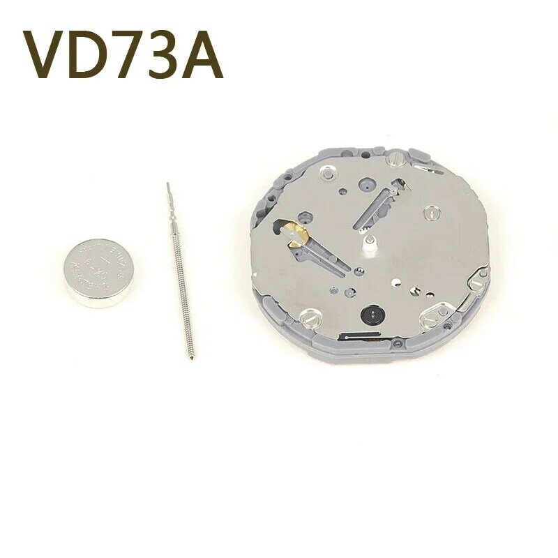 Zupełnie nowy i oryginalny japonia Seiko VD73A mechanizm VD73 wielofunkcyjny zegarek kwarcowy z mechanizmem kwarcowym