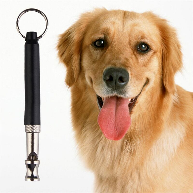 Flauta de dois tons para cão de treinamento, apito para cachorro, apito ultrassônico, obediência supersônica