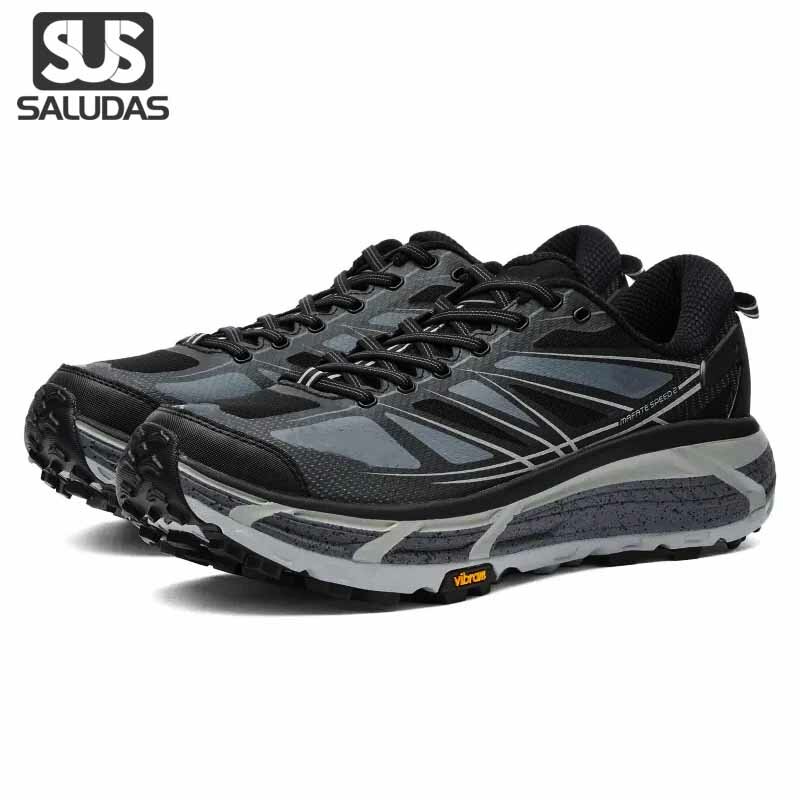 SALUDAS-Mafate Speed 2 chaussures de course coordonnantes pour hommes, baskets d'aventure en montagne, de cross-country, originales