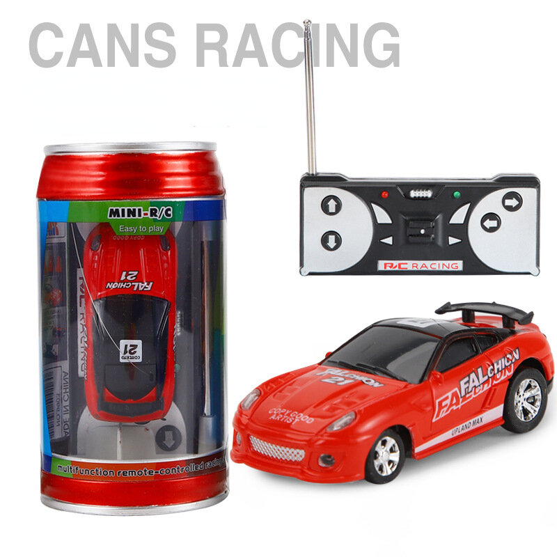 Mini latas de Coca Cola, coche eléctrico de Control remoto, modelo de juguete de 4 canales, 9903