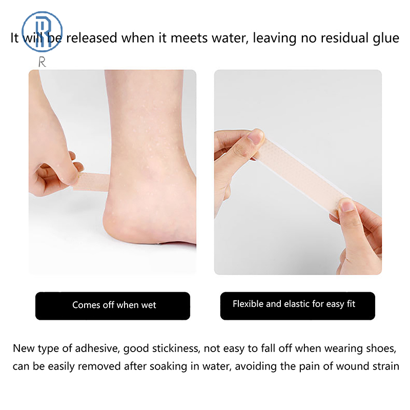 1 Rolle Silikon Anti-Verschleiß-Aufkleber Ferse Anti-Reibungs-Aufkleber Klebeband verschleiß feste Fuß schutz Aufkleber Schuh zubehör