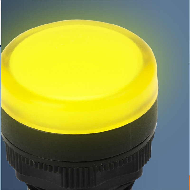 Seguro e de poupança de energia LED lâmpada piloto, 220V sinal lâmpada