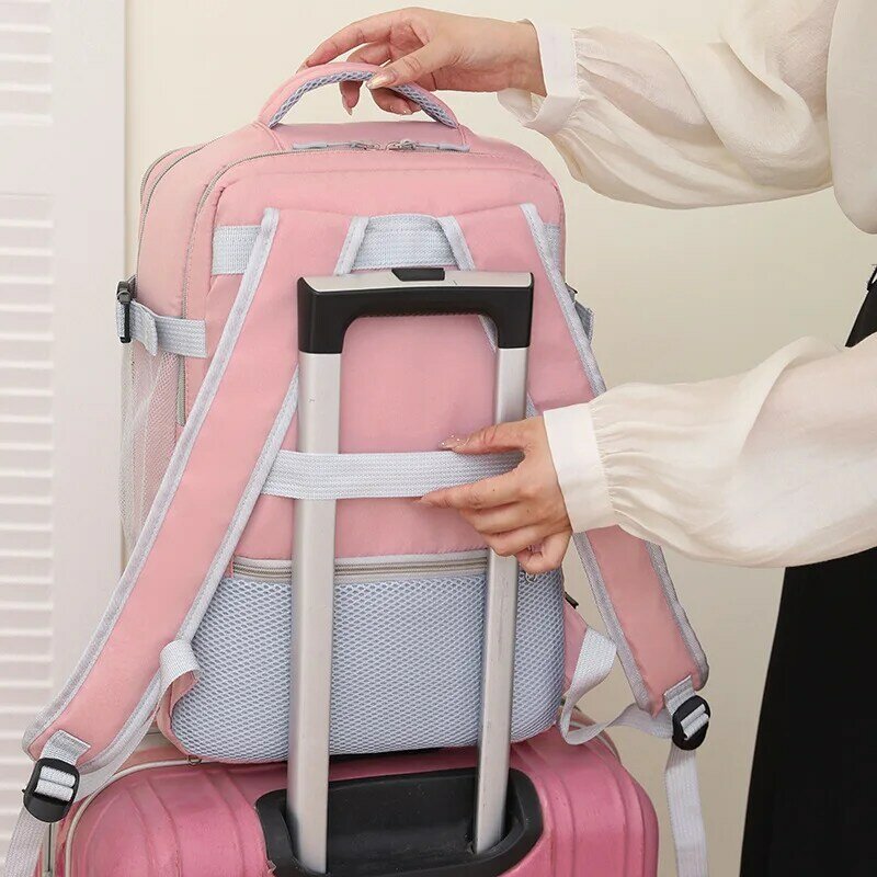 حقيبة سفر معتمدة على الطائرة للرجال والنساء ، حقيبة حمل الكتف ، حقائب كبيرة قابلة للتوسيع ، حقيبة نهارية للعمل ، حقيبة مدرسية للكلية
