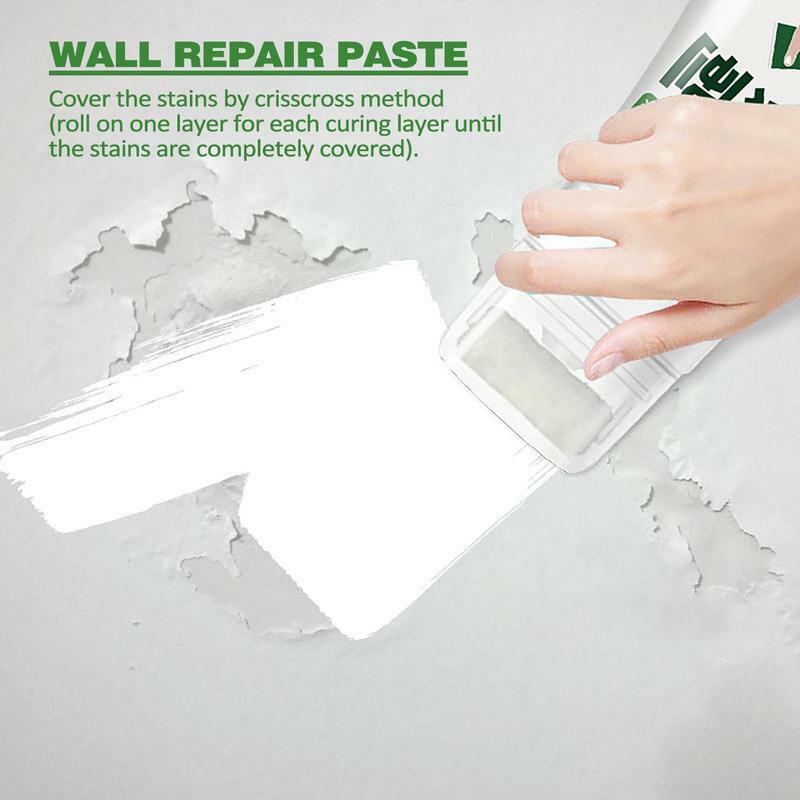 Warna putih dinding perbaikan Roller pasta berbasis air DIY dinding Spackle Roller Formula noda remot sikat rumah alat reparasi