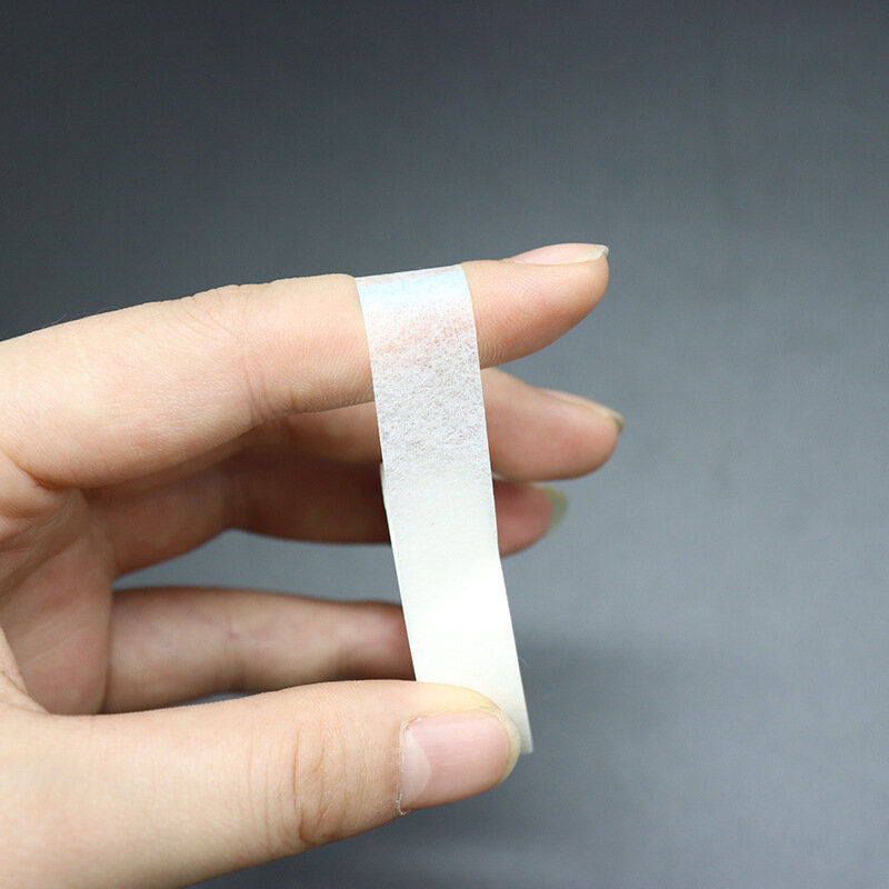 2/3 rolos não tecidos/fitas adesivas do pe para cílios falsos da extensão enxertia sob ferramentas da composição do remendo da fita do papel do olho