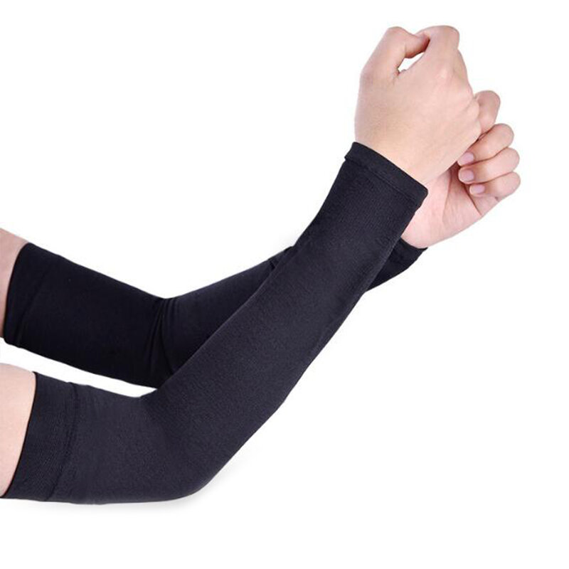 2 szt. Rękawy naramienne Unisex sportowy rękaw chroniący przed promieniowaniem słonecznym osłona dłoni chłodzący ocieplacz na rękaw kolarski na rękę wędkarskie