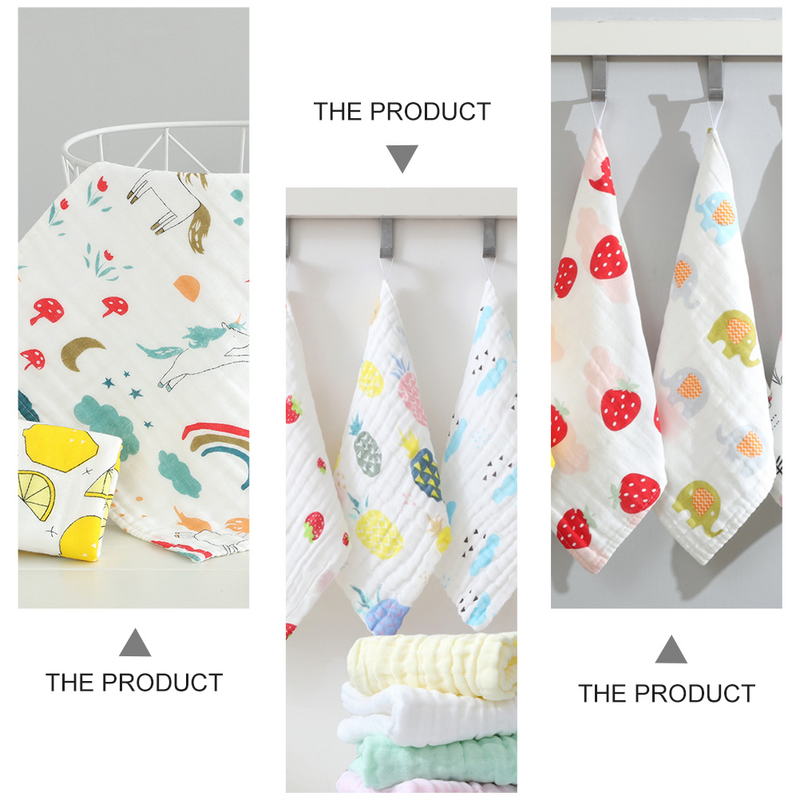 Myjka dla dzieci Ręcznik do twarzy Śliniaki Bawełniana chusteczka Niemowlęta Ślina Ręczniki Czysty śliniaczek Pielęgniarstwo Prezenty dla noworodków