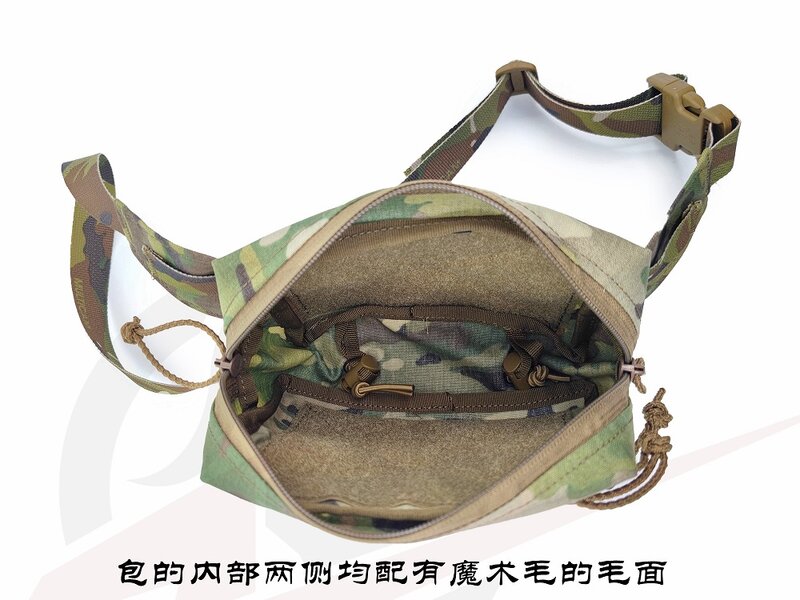 Tático SS estilo MK3 cintura saco, Crossbody Bag, Viagem ao ar livre, Material totalmente importado, saco de armazenamento, MC
