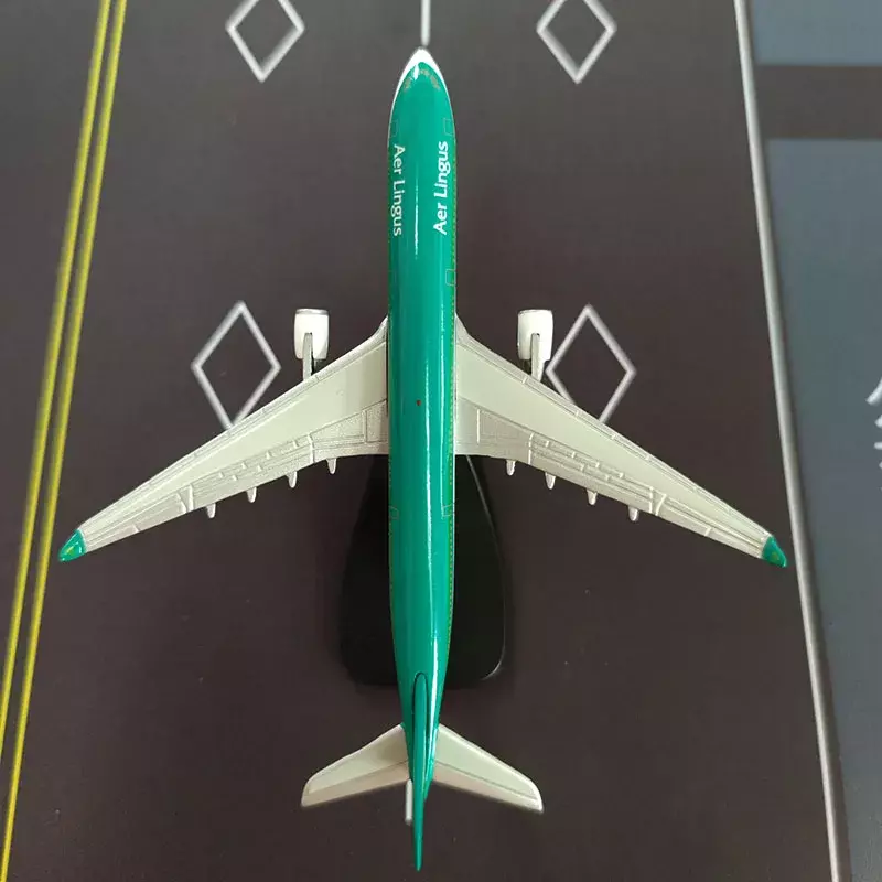 Airbus A330 Verde Modelo, Aerlingus, Presente para Menino