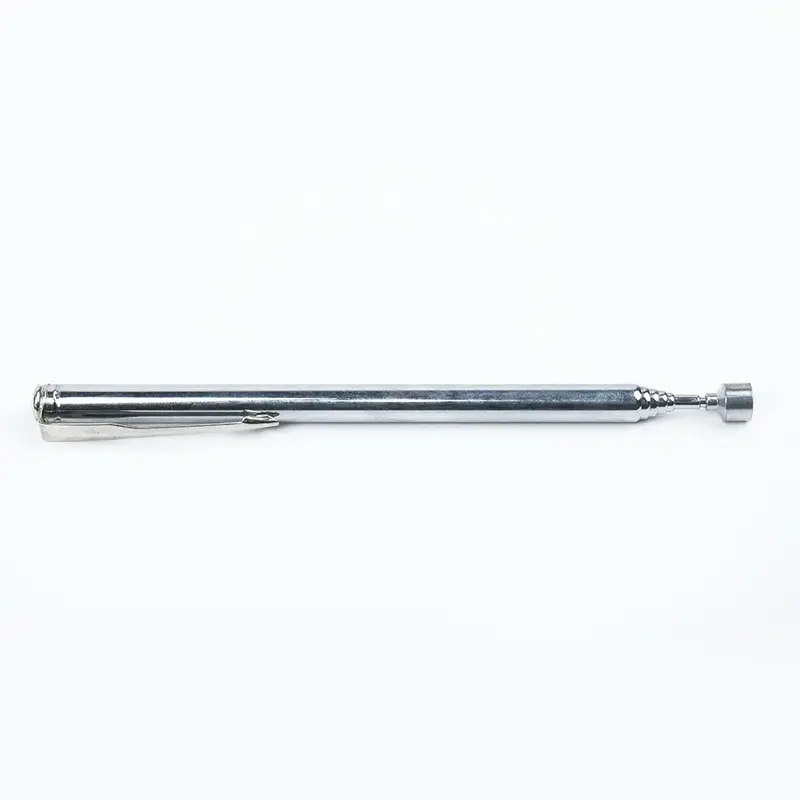 Magnetic Pickup Tool For Car Telescopic Maintenance Pen Style Stainless steel Silver Workshop Brand New Useful
