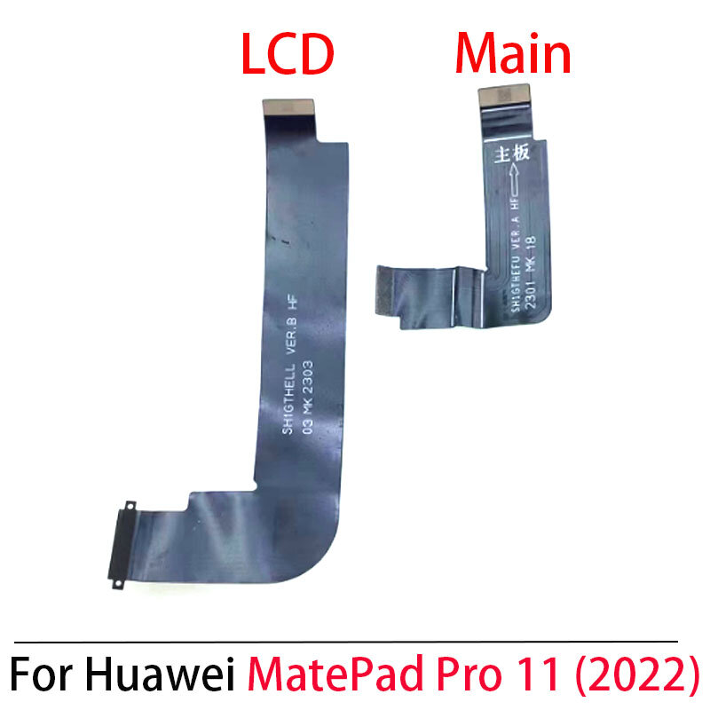 เมนบอร์ดเฟล็กซ์สำหรับหัวเว่ย matepad Pro 11 (2022) ชิ้นส่วนเชื่อมต่อเมนบอร์ดสายเฟล็กซ์ LCD