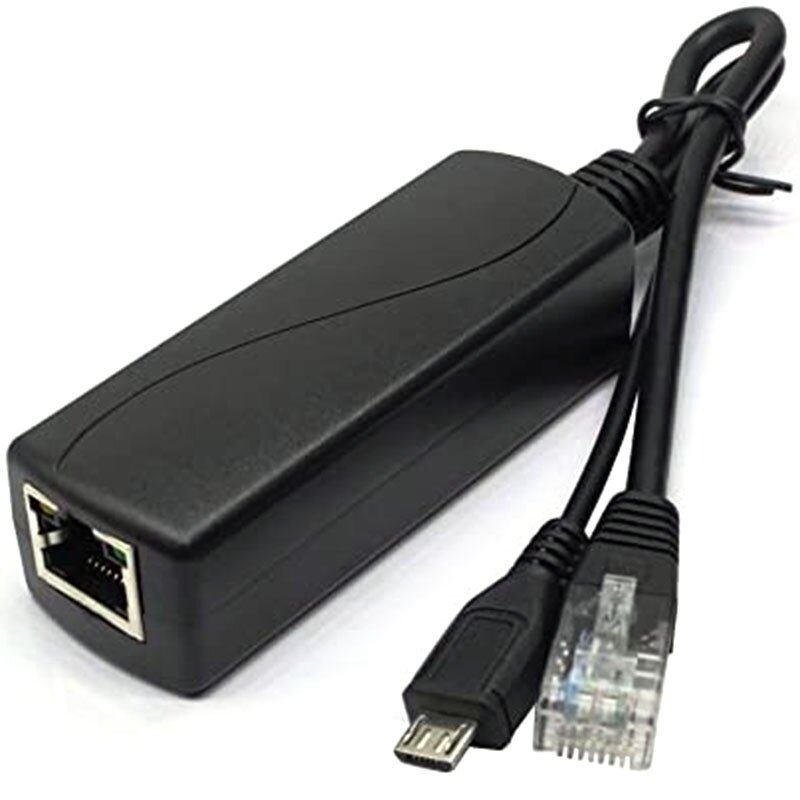 2X Micro-USB POE сплиттер 48 В до 5 В 2 а/3 А мини-USB источник питания по национальному стандарту с зарядкой смартфона