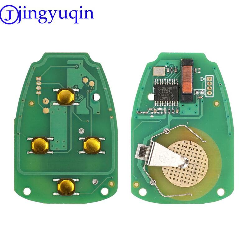 Jingyuqin-Clé de voiture à distance pour Dodge, KOBDT04A, ID46, 315/433 Mhz, RAM Guitar, EP Commander, Compass, Grand Traffpages, Wrangler, Fusible