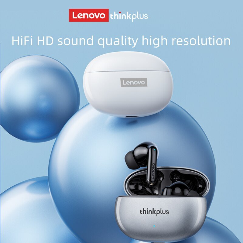 Lenovo-XT88 TWS Fones De Ouvido Sem Fio, Bluetooth 5.3, Microfone Duplo, Estéreo, Redução de Ruído, Bass, HIFI, Controle De Toque, Fones De Ouvido, Original