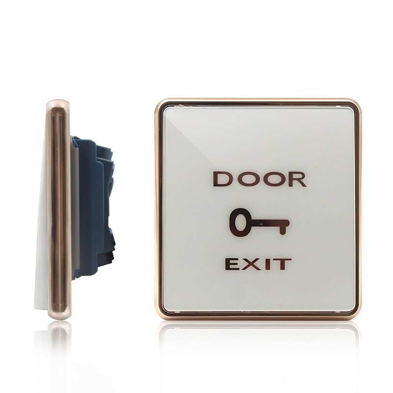 86*86MM Exit Button Release Switch Button for Door Access Control