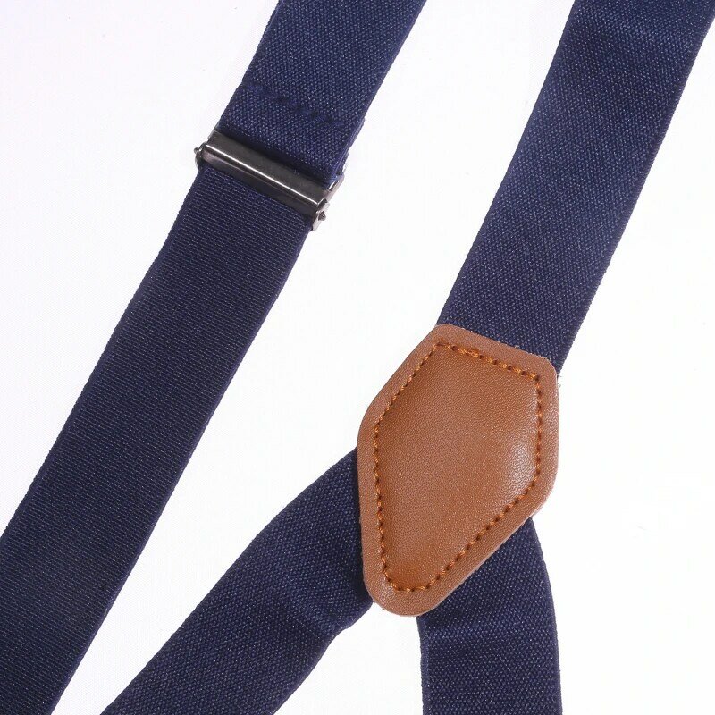 Винтажные подтяжки для мужчин и женщин, подтяжки с 3 крючками, повседневные модные регулируемые для штанов