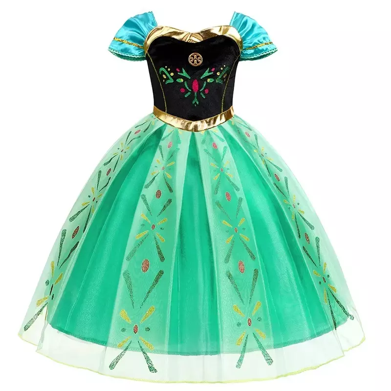 Платья Анны, Детская летняя одежда, детское платье принцессы
