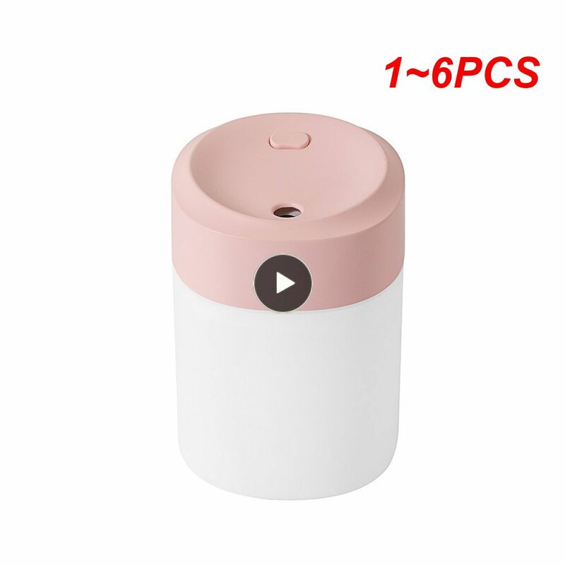 1 ~ 6PCS umidificatore per auto ad aria olio essenziale ambientale Mini diffusore di fragranze Color Light profumo Mist Maker per la casa della stanza