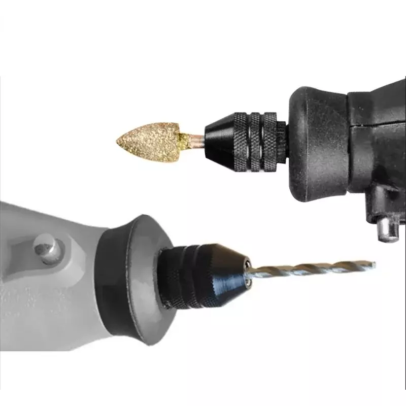 1 pçs m8/m7 mini broca chuck acessório para dremel ferramenta rotativa e moedor mais rápido bit swaps accessoy
