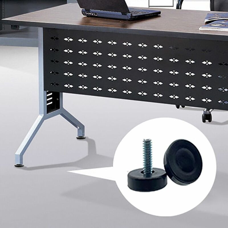 Niwelatory do mebli regulowany stół poziomujący z nakrętkami T do krzeseł stołowych szafki stołek do majsterkowania