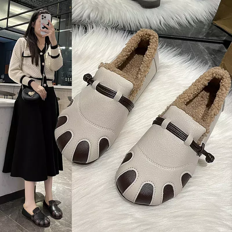 Flat Sole Single Shoes for Women's Outerwear 2024 Summer New Comfortable and Lightweight Mom's Single Shoes Fashion Women Shoes