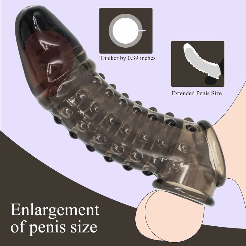 Cock Rings for Men Reusable Penis Testicle Sleeve Delay Ejaculation Stronger Erection Stimulation Sex Toys for Adult Male couple