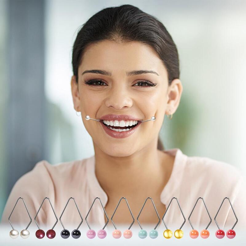 Grübchen Trainer für Gesicht einfach zu tragen natürliche Grübchen Lächeln Grübchen Hersteller für Frauen Körpers chmuck Accessoires mit Perlen