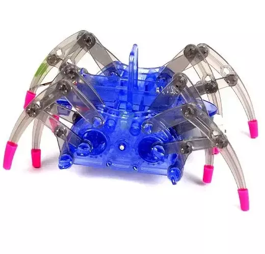 [Śmieszne] elektroniczny zwierzak DIY montują inteligentną elektryczny Robot pająk zabawkę edukacyjną DIY zestaw układanki budynku