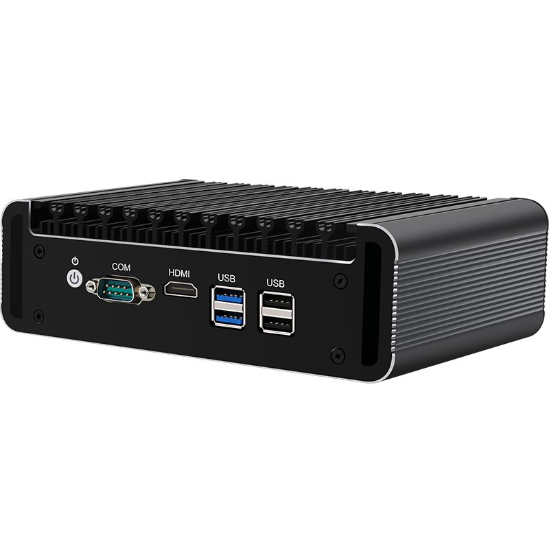 N5105/N6005 Soft Routing หกพอร์ตเครือข่าย I226การ์ดเครือข่าย DDR4หน่วยความจำแบบ Dual/M.2 NVMe Solid State /4 USB/RS232 Serial Port