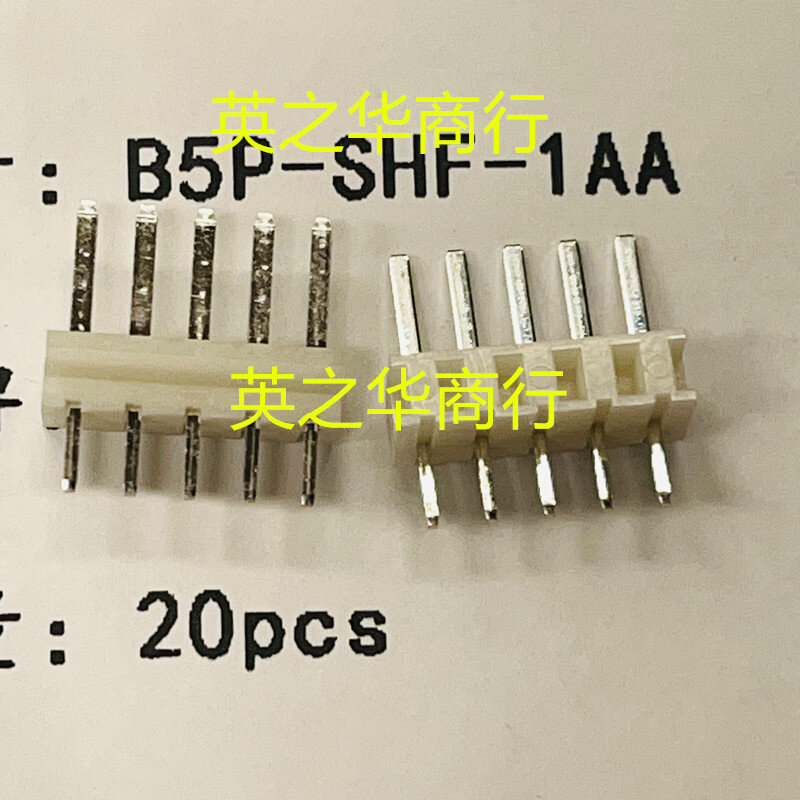 20 pces original novo B5P-SHF-1AA (lf) (sn) 1*6p passo 2.5mm