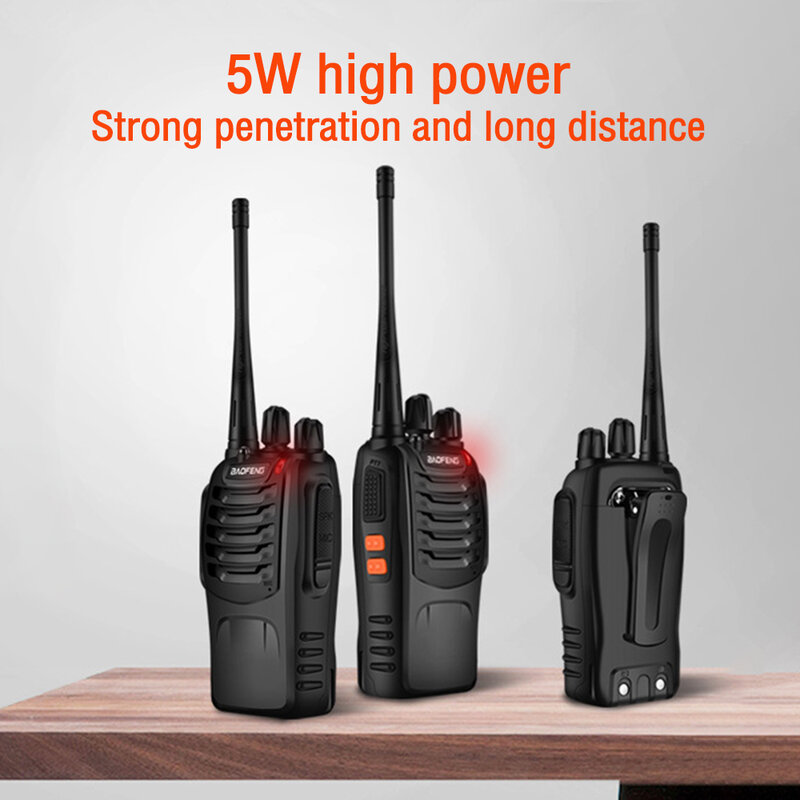 Baofeng BF-888S Walkie Talkie Outdoor Portable High Power Handheld Walkie-Talkie BF888s Long Range Two Way Radio For Hunting