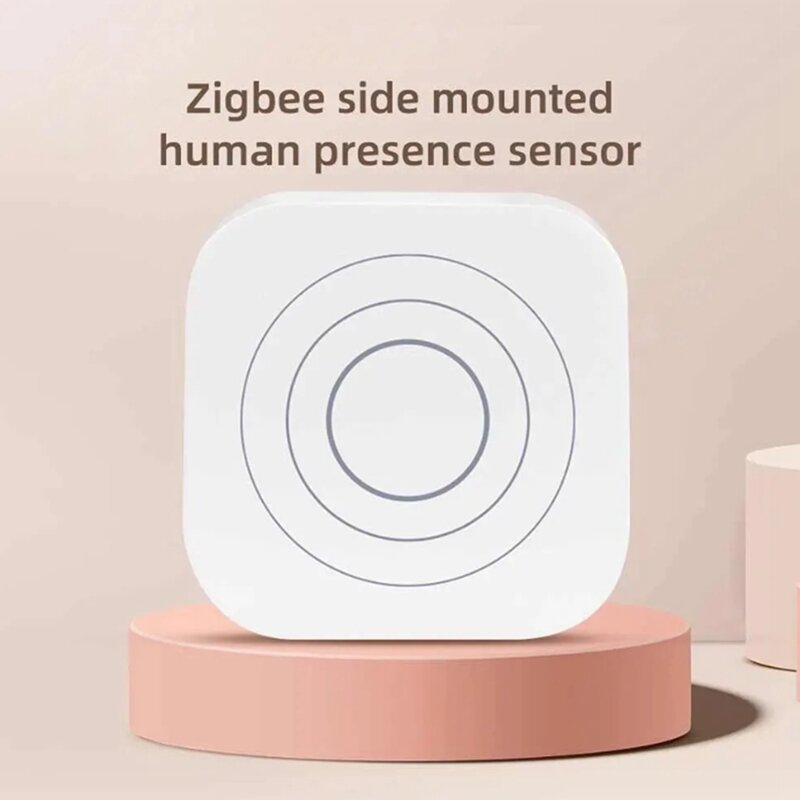 Детектор присутствия человека Zigbee, прочный детектор волн 24 г, работает с Tuya Alexa