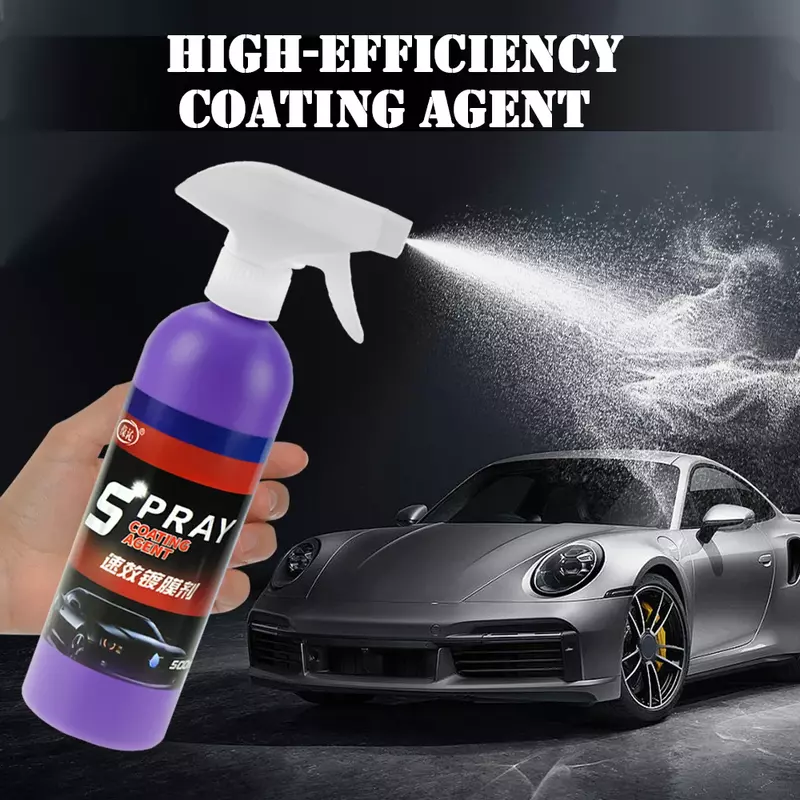 Car Ceramic Coating Spray 500ml Fast Ceramic Coating Spray Protection Car Coating Wax Polishing Agent Fast Fine Stain Removal