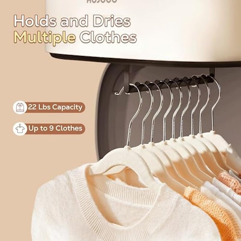 Mojoco tragbarer Wäsche trockner für Wohnung, Wohnmobil, Reise-Premium-Mini trockner für leichte Kleidung, Unterwäsche, Baby kleidung